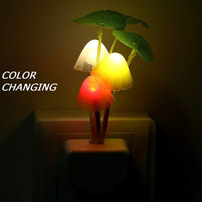 Mushroom Lamp Automatic Sensor LED Night Light