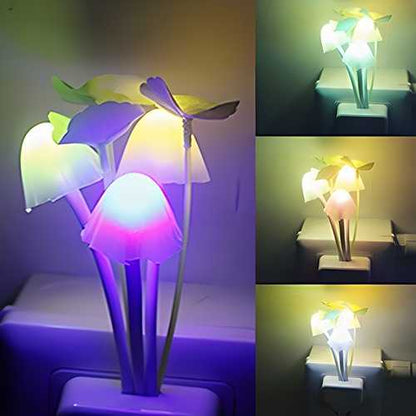 Mushroom Lamp Automatic Sensor LED Night Light