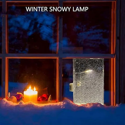 DIY Snowfall Lamp